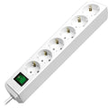 Brennenstuhl eco-line stekkerdoos 6x stekkerdoos (wit, 1159520015, voor 6 stekkers)