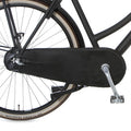 Cortina kettingkast lakdoek U4 jet zwart mat 3v zw strip