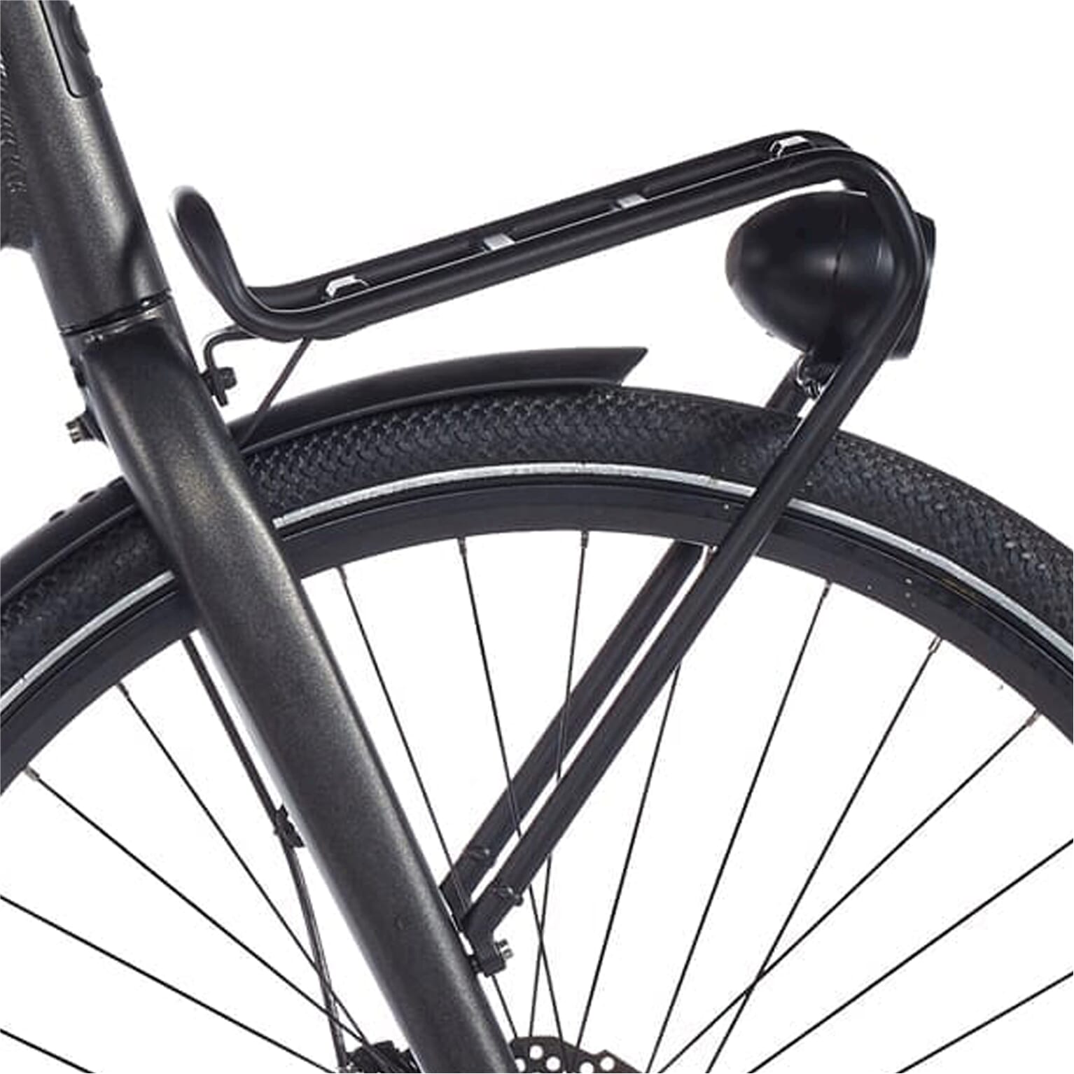 Cortina voordrager Common jet black matt