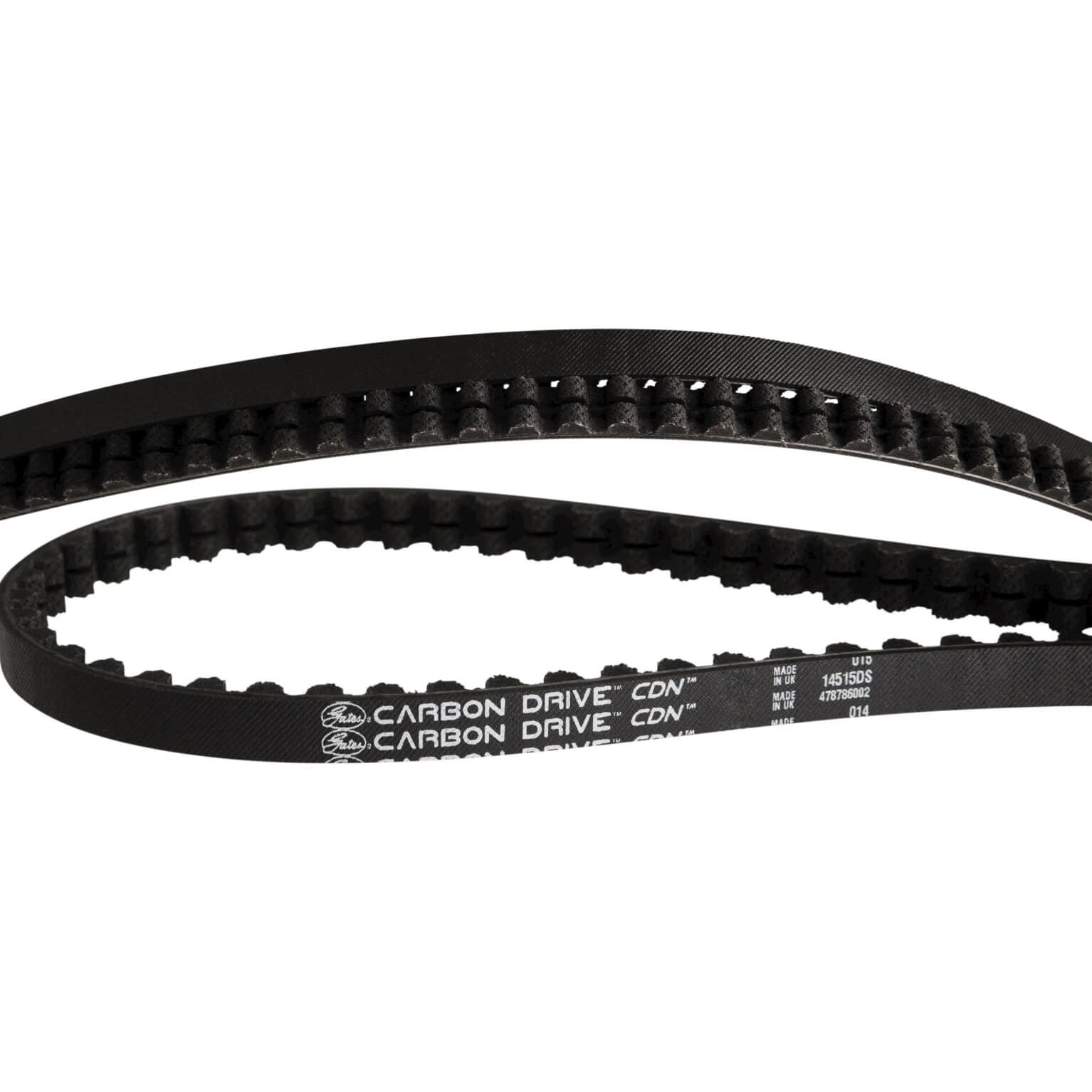 GATES CDN Belt Carbon Drive 111T Zwart - 1221mm - Fietsketting