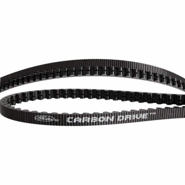 cdx belt carbon drive 132 tands zwart