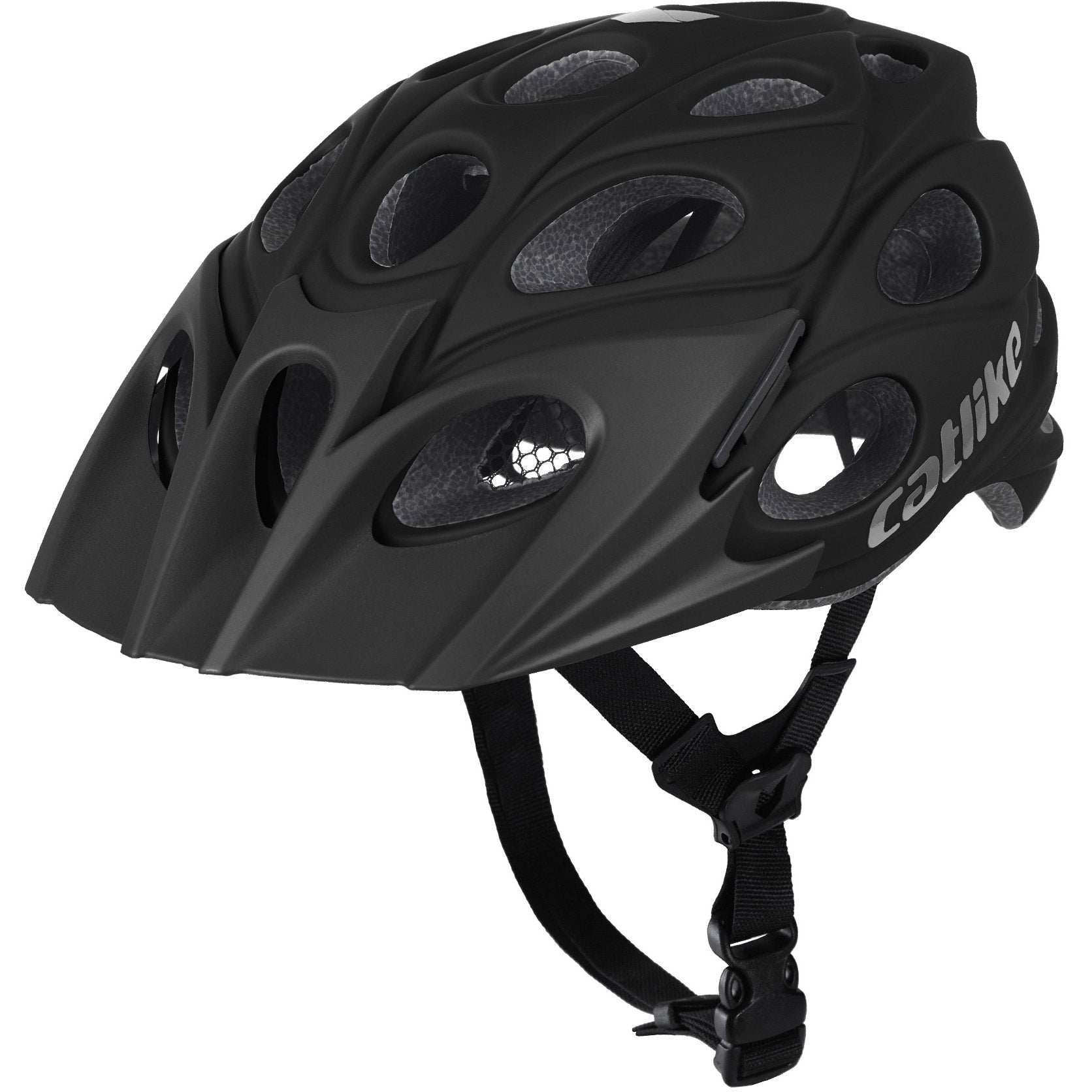 catlike mtb helm leaf maat l 58-60cm carbon black
