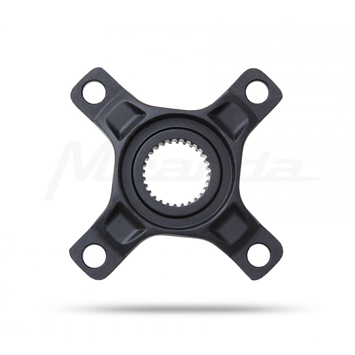 miranda  yamaha spider 4-arm, bcd104 pw motor, alu, zwart