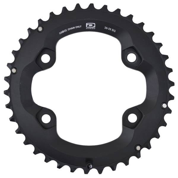 Shimano kettingblad deore 10v 38-28t m6000-2
