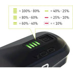 Vdo eco light m60fl koplamp usb led 60 lux li-on + micro usb kabel