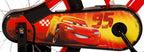 Disney Cars Kinderfiets - Jongens - 16 inch - Rood