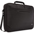 Case logic advantage 17,3 clamshell bag notebooktas laptoptas (zwart)