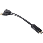 Club 3d hdmi > displayport adapter (zwart, 0,18 meter)