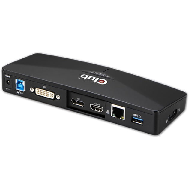 Club 3d usb 3.0 4k dockingstation (zwart)