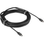 Club 3d usb-c 3.2 gen2 > usb-c active bi-directional kabel (zwart, 5 meter, 8k 60hz)