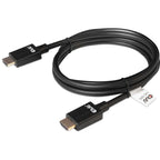 Club 3d ultra high speed hdmi 2.1 kabel (zwart, 1,5 meter, 4k 120hz, 8k 60hz)