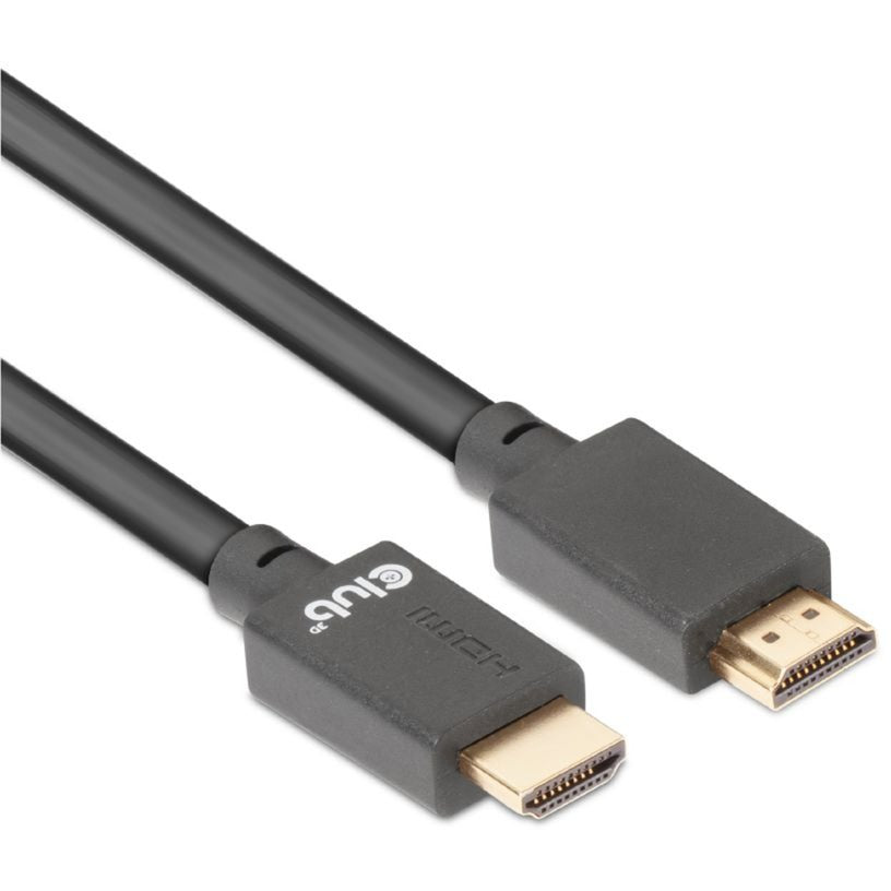 Club 3d ultra high speed hdmi certified kabel (zwart, 5 meter, 4k 120hz, 8k 60hz)