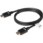 Club 3d ultra high speed hdm kabel (zwart, 1 meter, 4k 120hz, 8k 60hz, 48gbps)