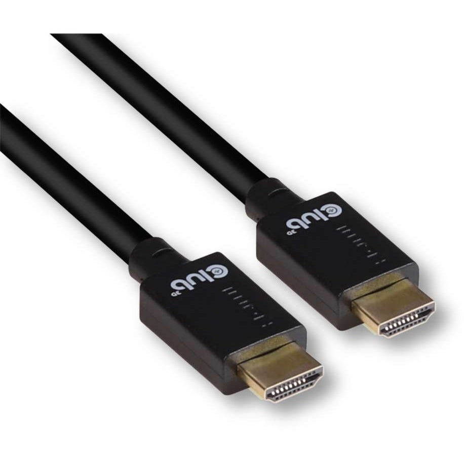 Club 3d ultra high speed hdm kabel (zwart, 1 meter, 4k 120hz, 8k 60hz, 48gbps)