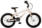 Volare Cool Rider Kinderfiets - Jongens - 18 inch - Wit - 95% afgemonteerd - Prime Collection
