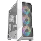 Cooler master masterbox td500 mesh v2 midi tower behuizing (wit | 2x usb-a | 1x usb-c | rgb | tempered glass)
