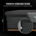 Corsair 32 gb ddr5-6000 kit werkgeheugen (zwart, cmk32gx5m2b6000c30, vengeance, xmp)