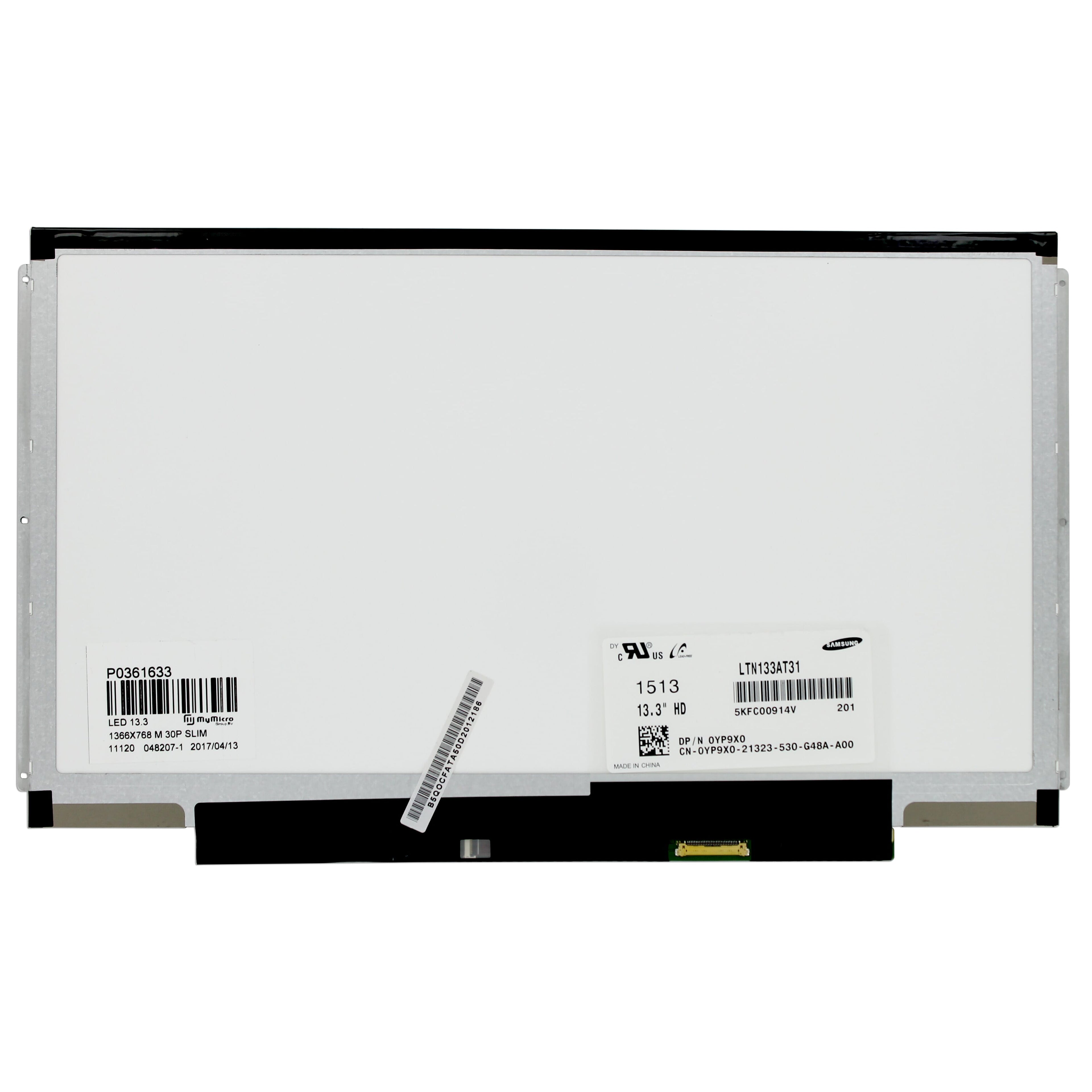 13.3 inch lcd scherm 1366x768 mat 30pin edp