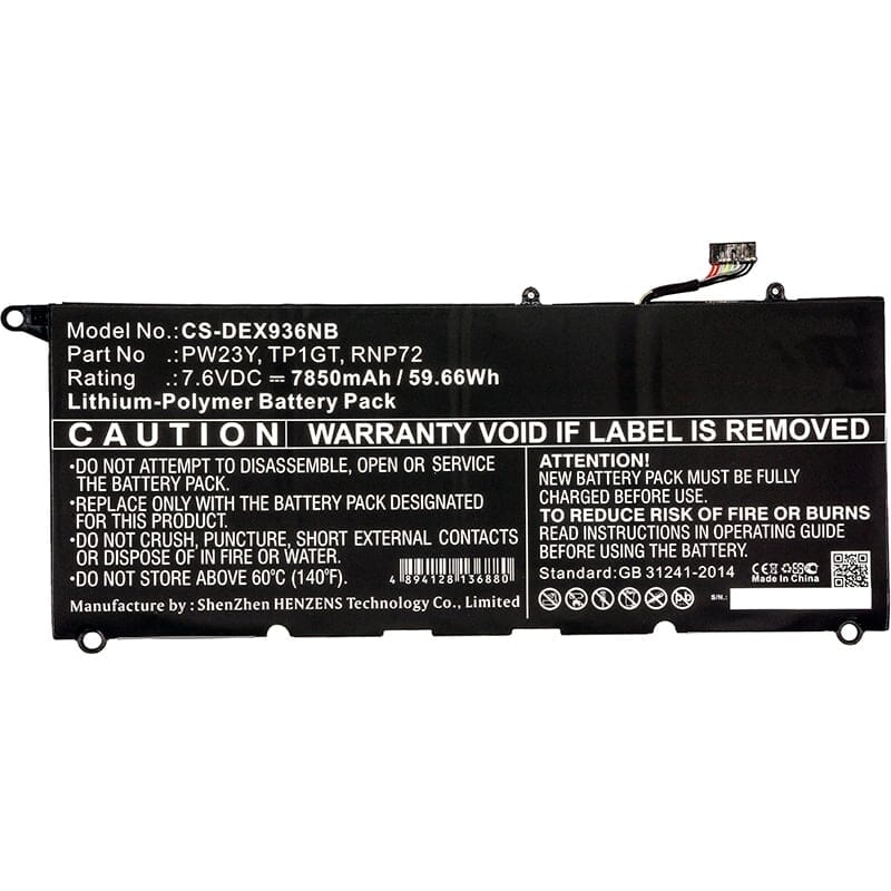 Laptop accu 5400 mah