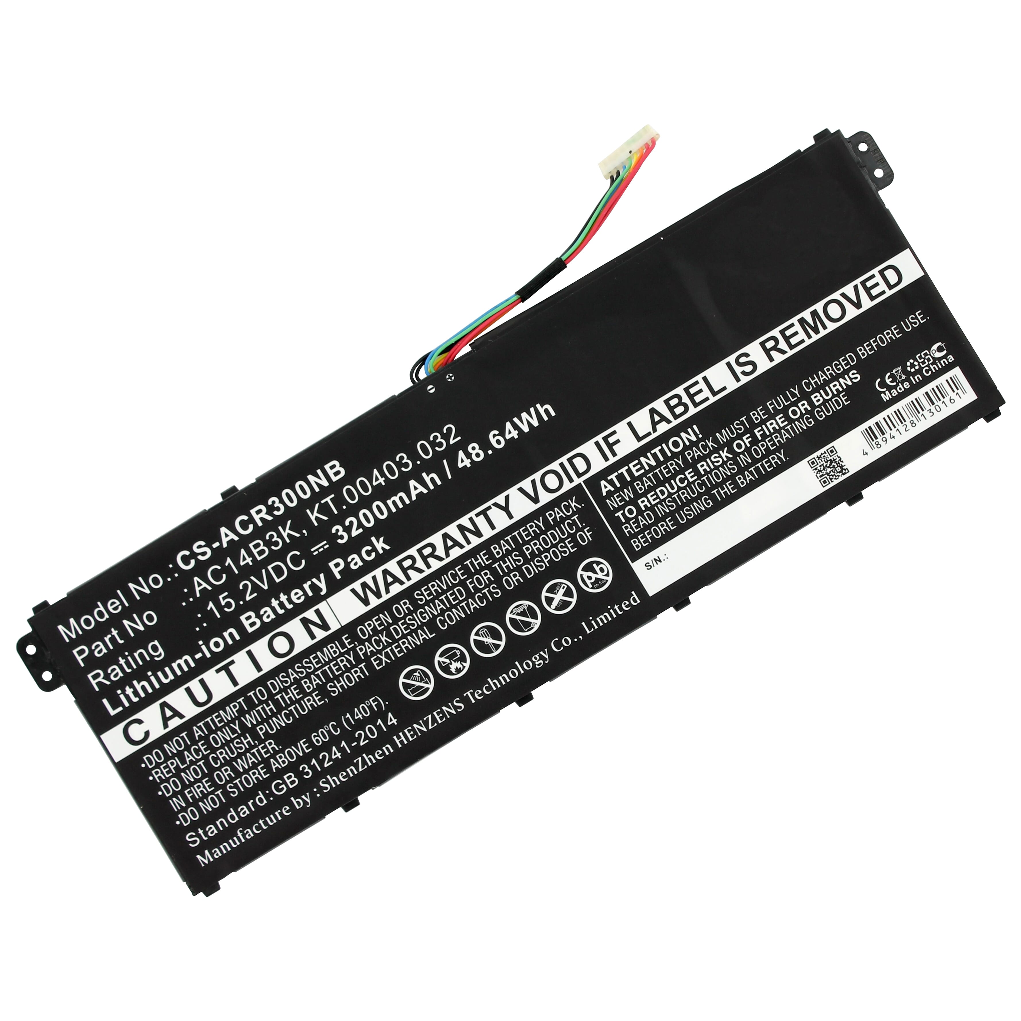 Laptop accu 3200mah