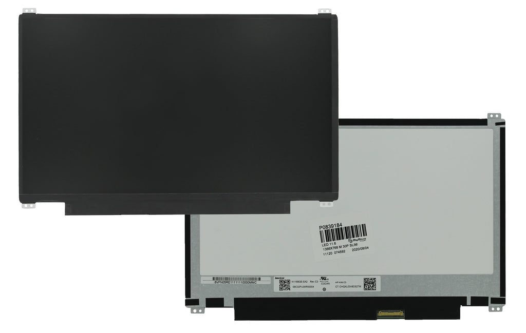 11.6 inch lcd scherm 1366x768 mat 30pin edp