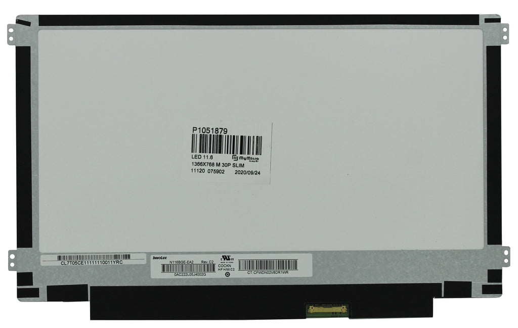 11.6 inch lcd scherm 1366x768 mat 30pin edp