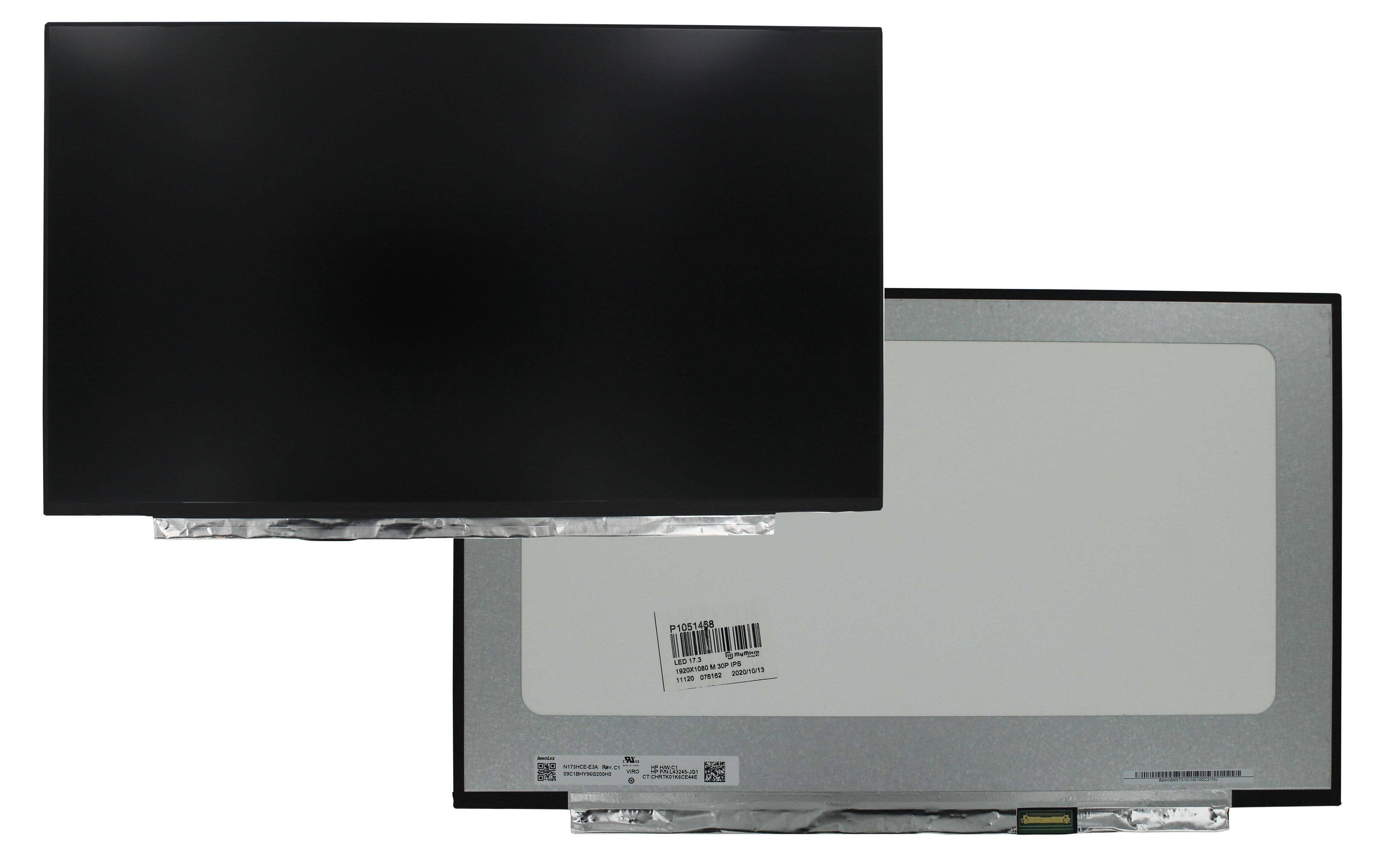 17.3 inch lcd scherm 1920x1080 glans 30pin edp, ips