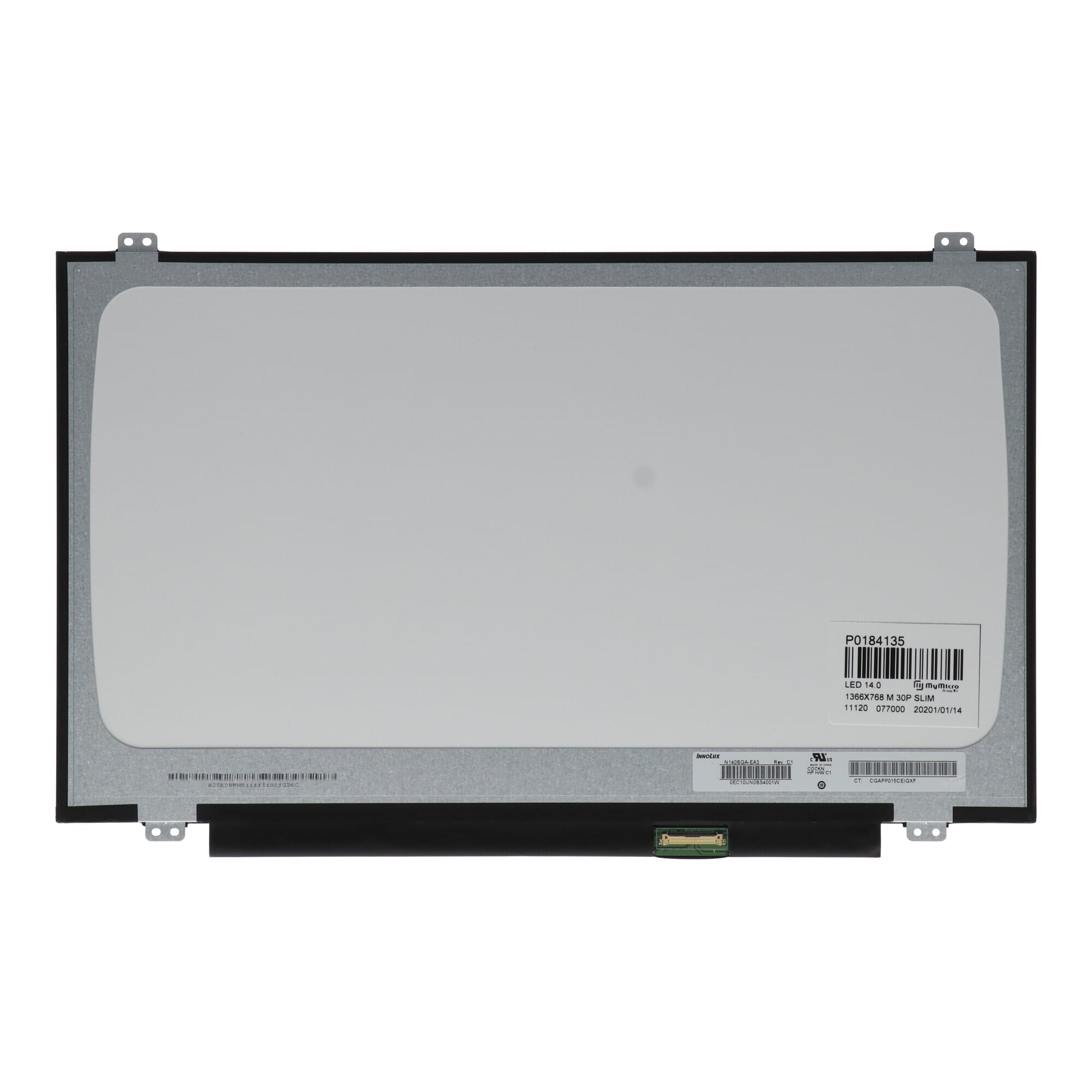 14.0 inch lcd scherm 1366x768 mat 30pin edp