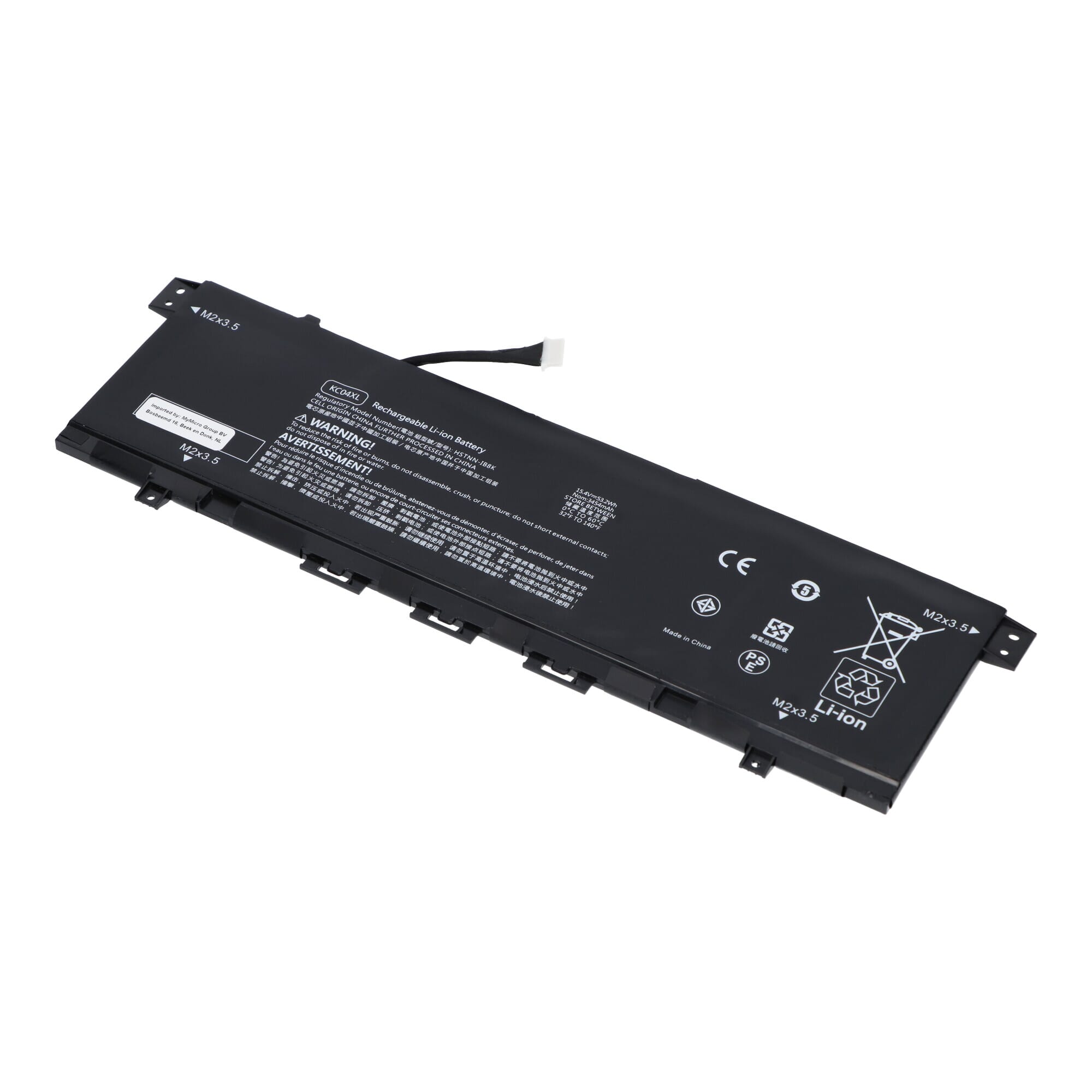 Laptop accu 3400 mah