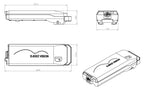 Trek bosch powerpack lite 360wh bagage e-bike vision