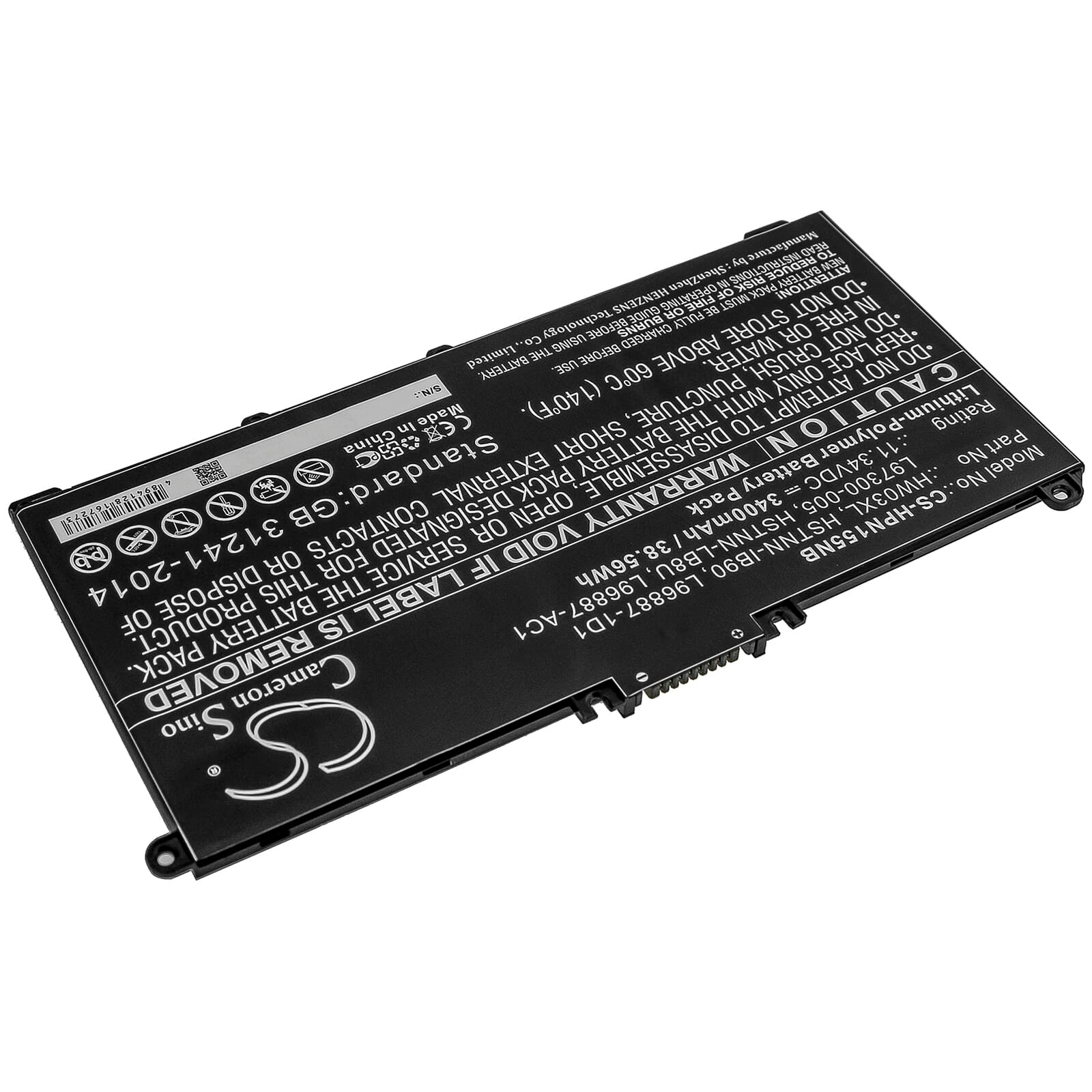 Laptop accu 3400mah