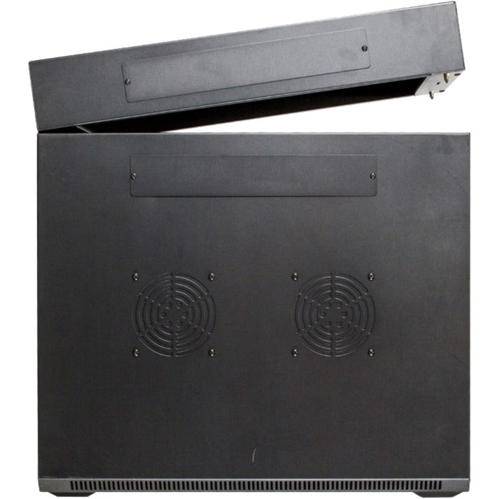 DSI DSI 9U wandkast (kantelbaar) met glazen deurDS6609-D