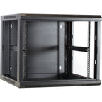 Dsi 9u wandkast met glazen deur - ds6609 server rack (zwart, 600 x 600 x 500mm)