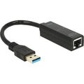 Delock adapter usb 3.0 > gigabit lan (zwart, 62616)