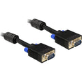Delock cable svga male-male kabel (zwart, 2 meter, 82557)
