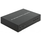 Delock kvm 4-in-1 multiview switch 4x hdmi met usb kvm-switch