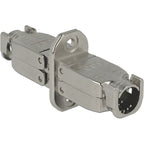Delock koppeling voor netwerkkabel cat.6a stp (zilver)