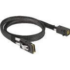 Delock mini sas hd sff-8643 > mini sas sff-8087, 0,5m kabel (zwart, 83388)