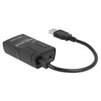 Delock usb isolator met 5 kv isolation adapter (zwart)