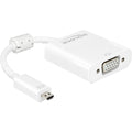 Delock micro-hdmi naar vga adapter (wit)