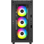 Deepcool cg540 midi tower behuizing (zwart | 2x usb-a | window)