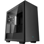 Deepcool ch510 midi tower behuizing (zwart | 2x usb-a | tempered glass)