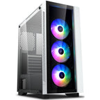 Deepcool matrexx 55 v3 add-rgb 3f midi tower behuizing (wit | 3x usb-a | rgb)