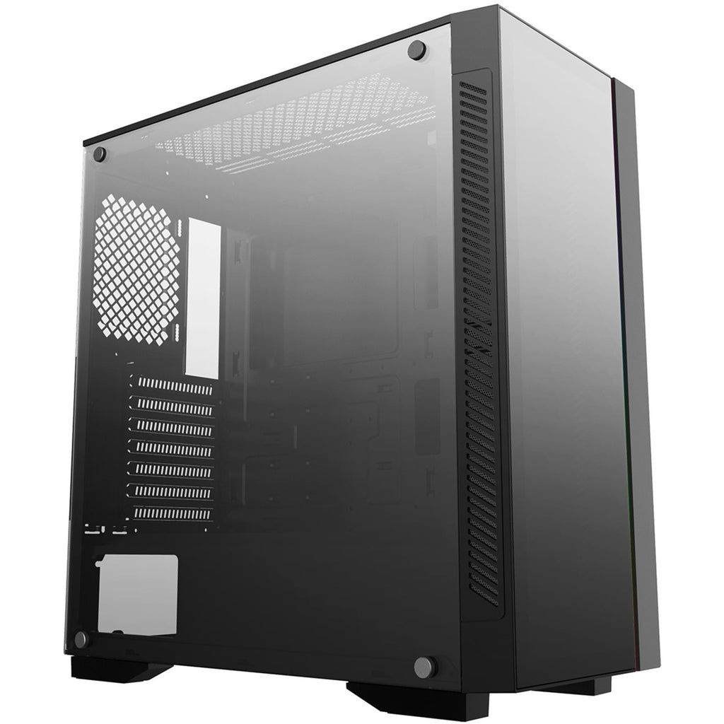 Deepcool matrexx 55 v3 add-rgb 3f midi tower behuizing (zwart | 3x usb-a | rgb | window)