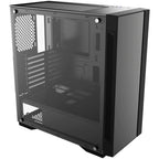 Deepcool matrexx 55 v3 add-rgb 3f midi tower behuizing (zwart | 3x usb-a | rgb | window)