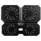 Deepcool multi core x6 laptopkoeler (zwart, 2x usb 2.0)