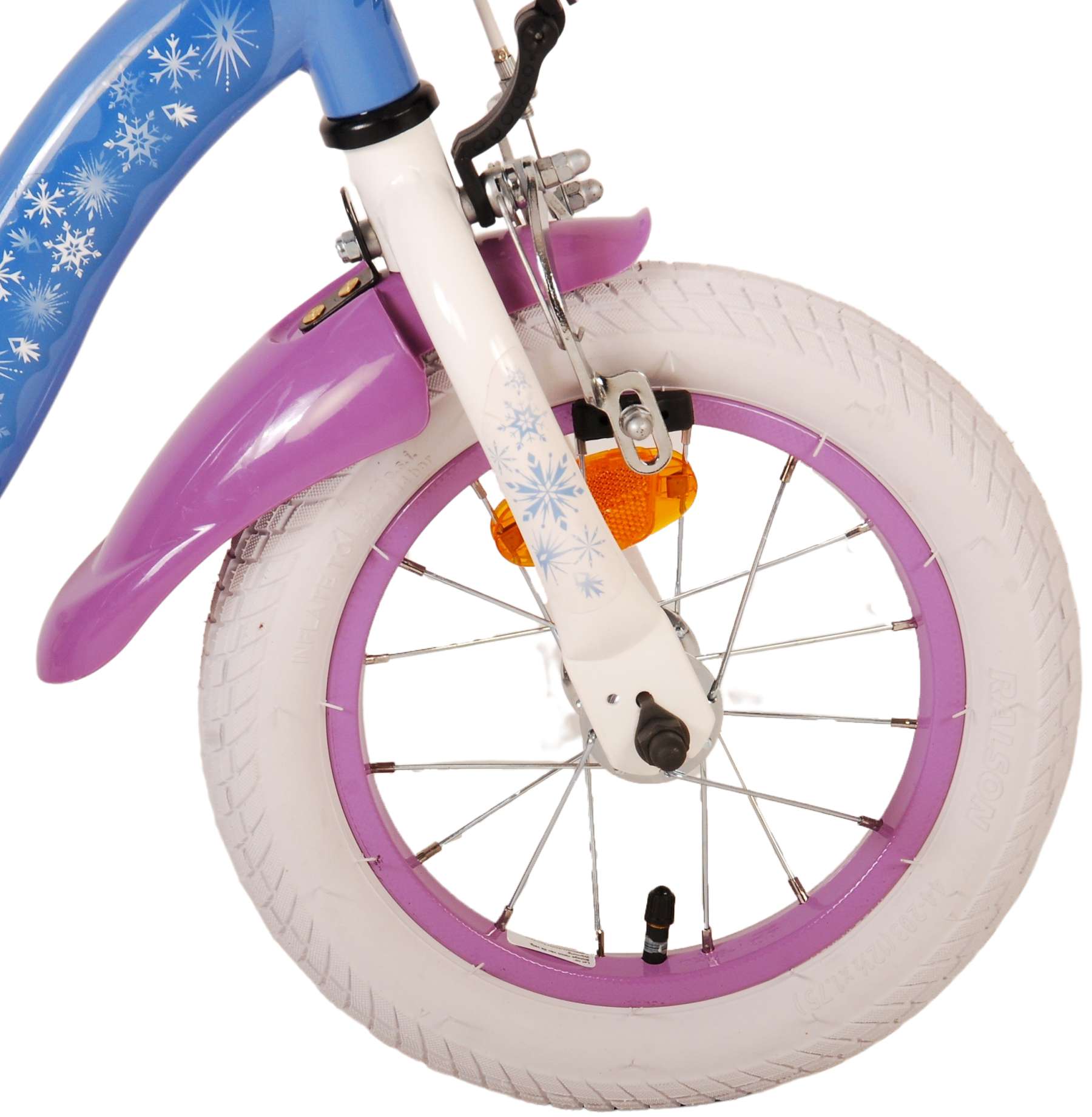 Frozen II 12 Inch 23 cm Meisjes Terugtraprem Blauw Paars