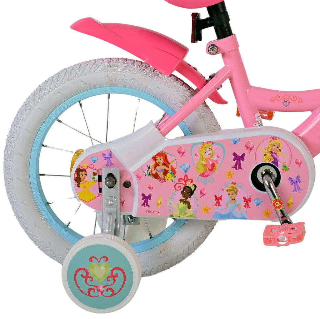 Disney prinzessin disney princess kinderfiets - meisjes - 14 inch - roze