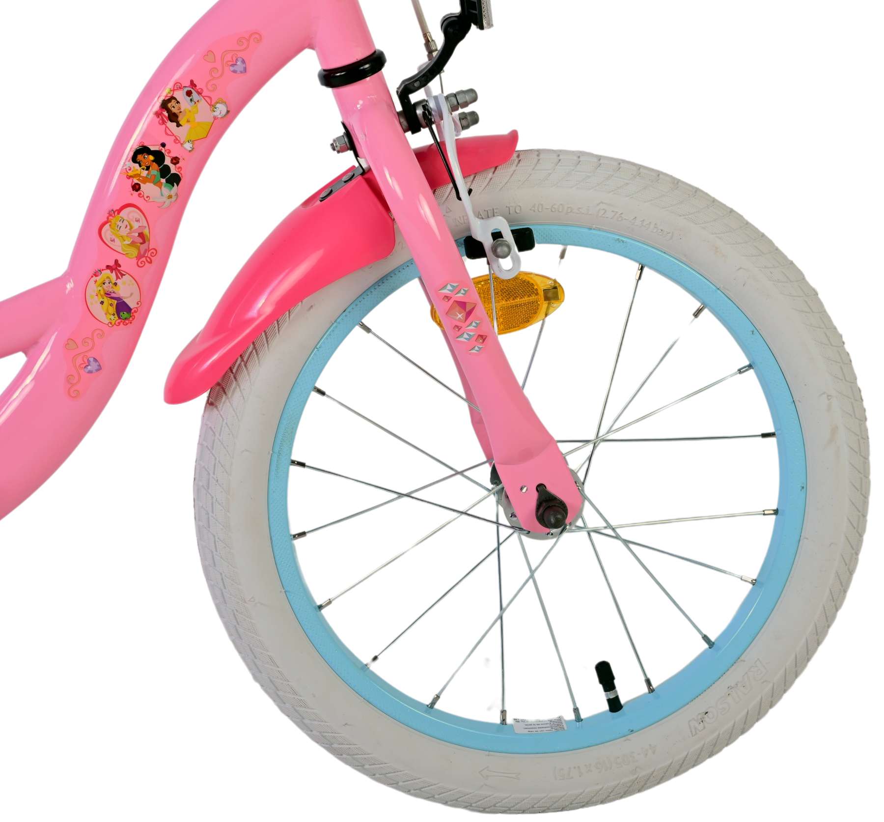 Princess yipeeh 16 inch fiets roze 21580