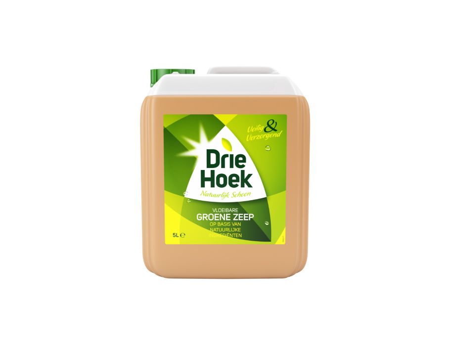 Driehoek zeep driehoek vloeibare groene zeep - 5l